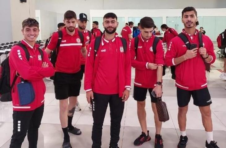 Pemain Lebanon sudah tiba di Jakarta untuk bersiap menghadapi Timnas Indonesia U-22 (Instagram/thefaldotcom)