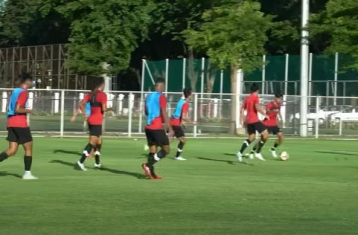 TC Timnas Indonesia U-22 jelang SEA Games 2023. (YouTube/PSSI TV)