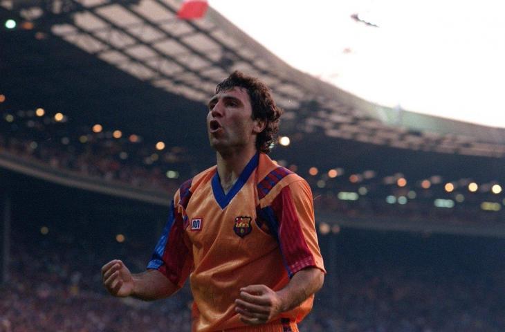 Legenda Barcelona, Hristo Stoichkov. (Twitter)