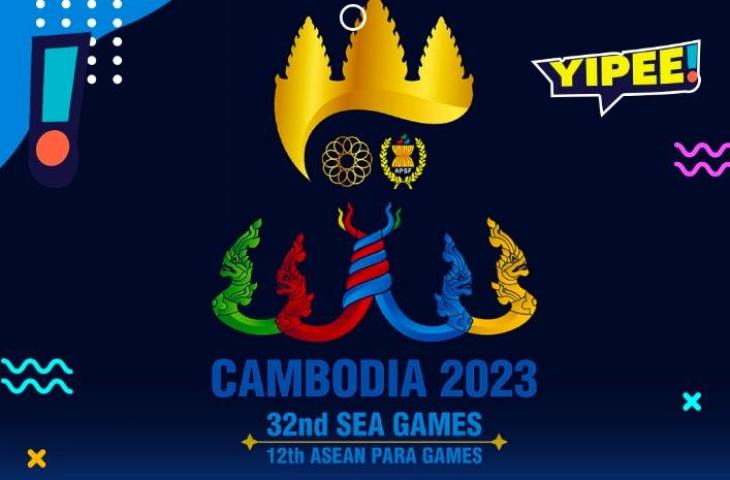 Logo SEA Games 2023 Kamboja. (Twitter)