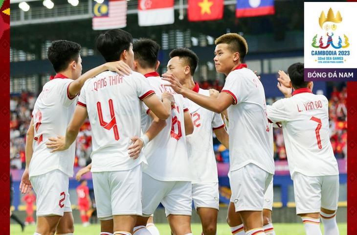 Vietnam hajar SIngapura 3-1 di Grup B SEA Games 2023. (Dok. VFF)