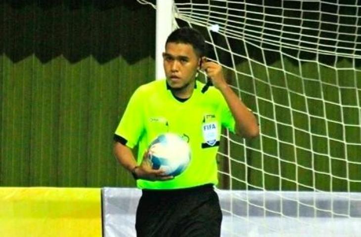 Wahyu Wicaksono, wasit futsal Indonesia berlisensi FIFA. (Twitter)