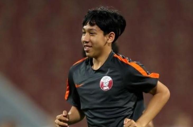 Pemain Indonesia yang mendapatkan panggilan bela Timnas Qatar U-17, Abdurrahman Iwan (Twitter/FT_IDN)