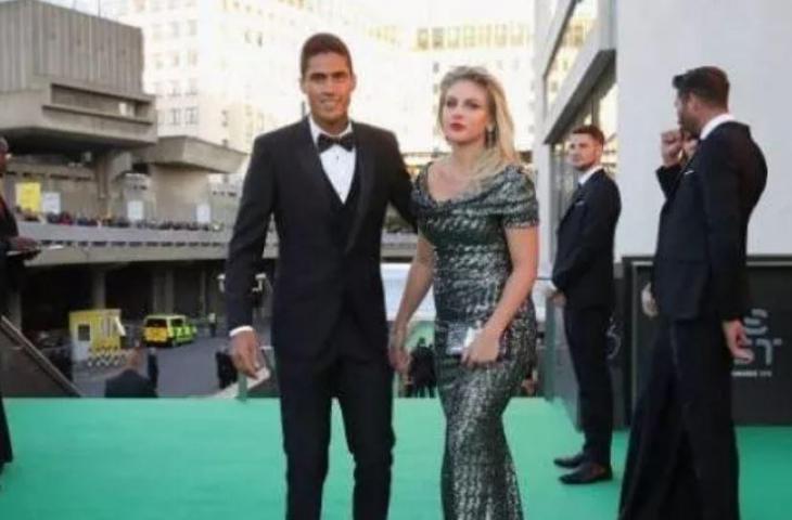 Camille Tytgat dan Raphael Varane. (Instagram/camstytgat)