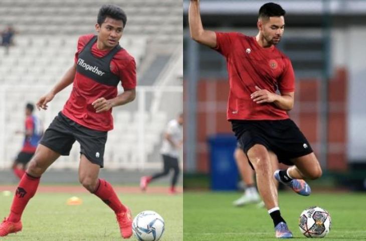 Asnawi Mangkualam dan Sandy Walsh. (Dok. PSSI)