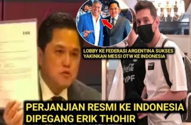 Cek Fakta: PSSI Kantongi Surat Perjanjian, Lionel Messi Berubah Pikiran Jadi Ikut ke Indonesia. Benarkah? (YouTube/Kreator Bola)