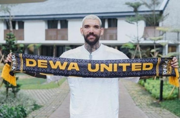 Dewa United FC resmi mendatangkan gelandang Timnas Yunani, Dimitris Kolovos. (Liga Indonesia Baru)