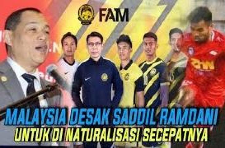 Cek fakta warga Malaysia desak segera naturalisasi Saddil Ramdani. (YouTube/Bola Daily)