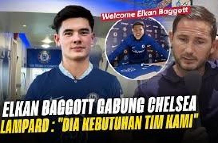 Cek fakta Elkan Baggott direkrut Chelsea. (YouTube/Treble Winner)