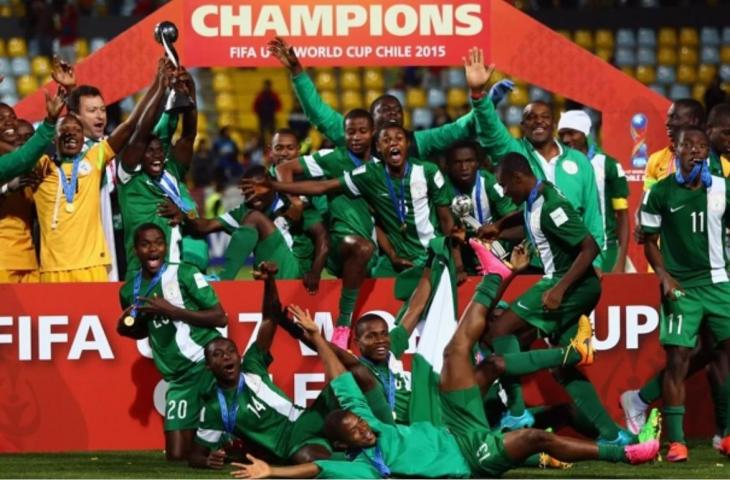 Nigeria saat menjuarai Piala Dunia U-17 2015. (Dok. FIFA)