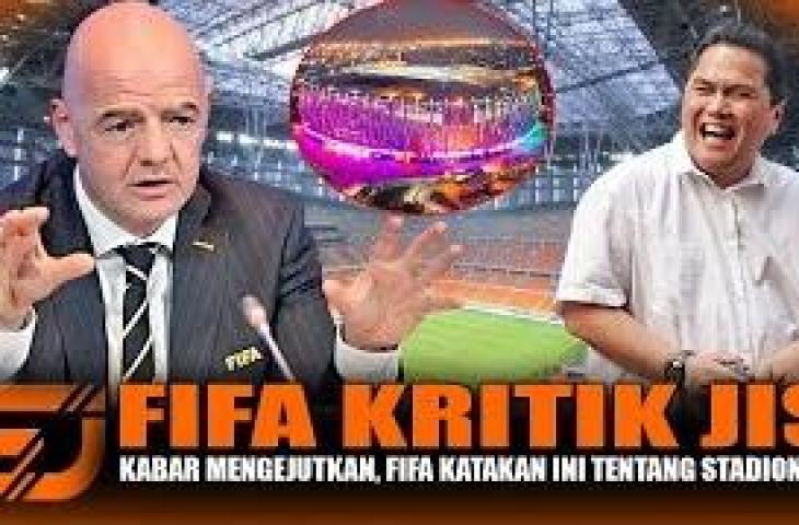 Cek fakta FIFA kecam JIS. (YouTube/Garuda Jaya)