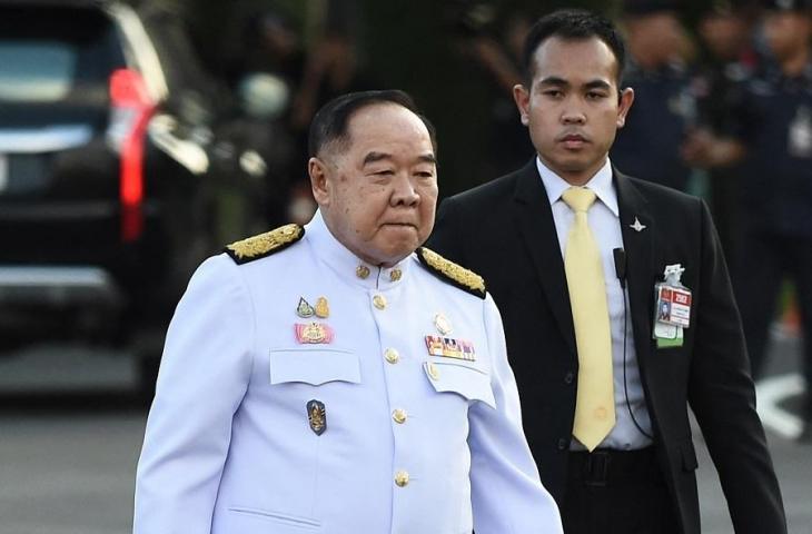 Wakil Perdana Menteri Thailand, Prawit Wongsuwan. (Lillian Suwanrumpha/AFP)