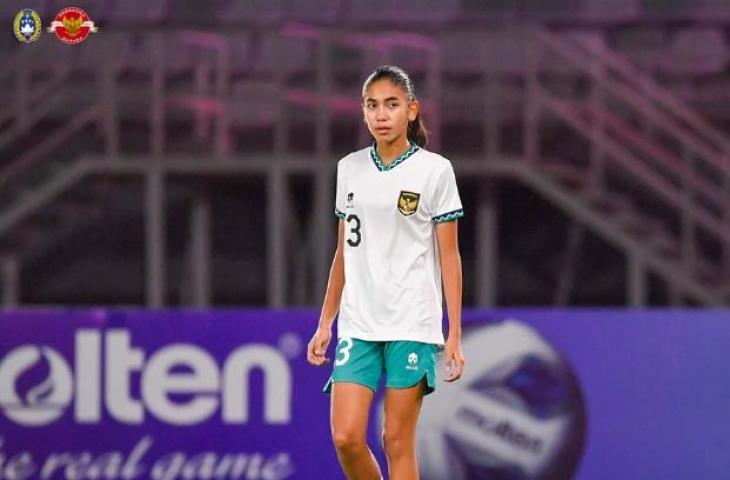 Pemain Timnas Putri Indonesia U-19, Claudia Scheunemann. (Dok. PSSI)