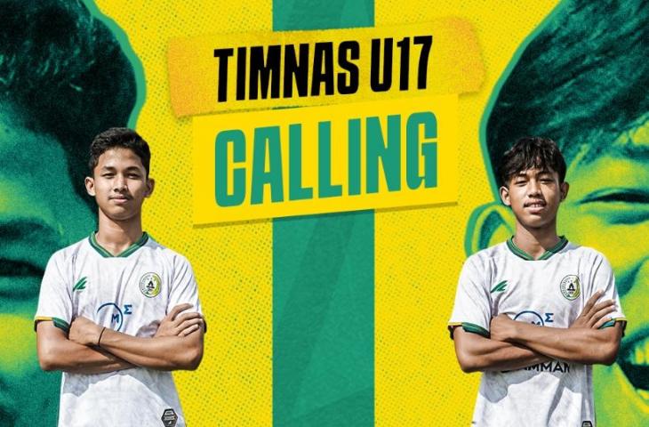 Achmad Zidan Arrosyid dan Muhammad Afazrie mendapatkan panggilan untuk seleksi Timnas Indonesia U-17.(pssleman.id)