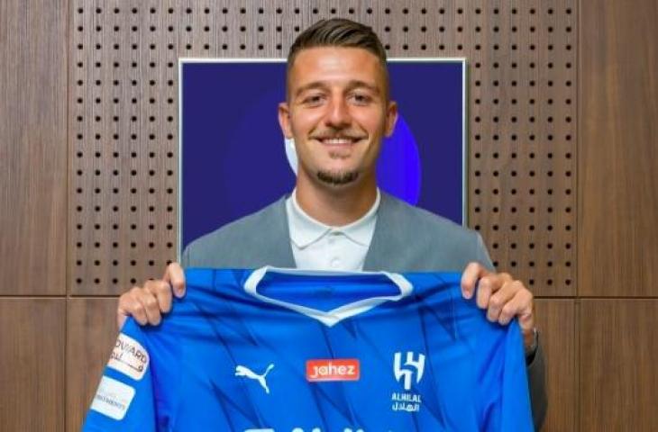 Sergej Milinkovic-Savic gabung klub Arab, Al Hilal. (Twitter)