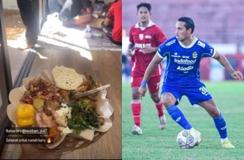 Ezra Walian Menyantap Nasi Sayur Rames saat Syukuran Rumah Beckham Putra, Ramai Dibahas Netizen