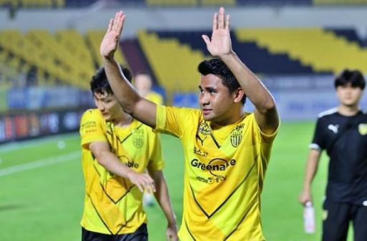 Mantan pemain Jeonnam Dragons Asnawi Mangkualam gabung Port FC.(Instagram/@jeonnamdragonsfc)