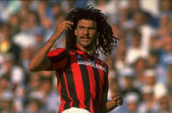 Ruud Gullit saat bermain di AC Milan. (Twitter)