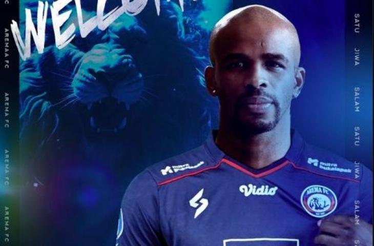 Arema FC resmi rekrut Greg Nwokolo. (Dok. Arema FC)