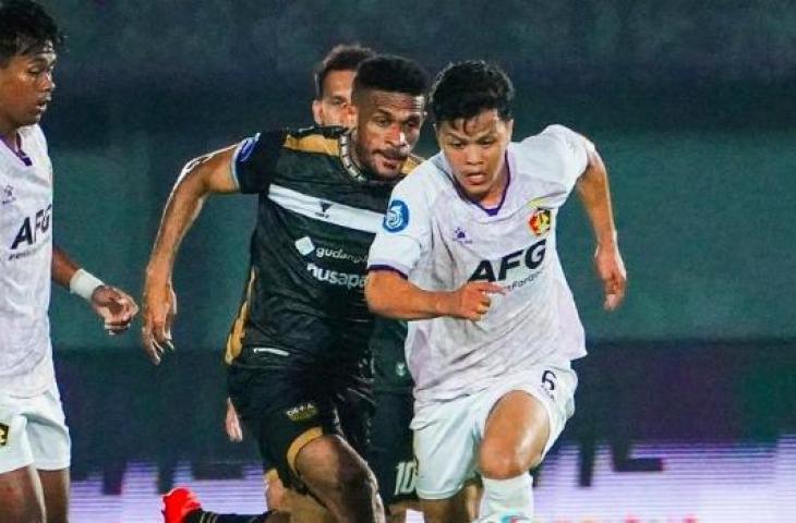 Dewa United kalahkan Persik Kediri dengan skor 3-0. (Dok. Persik)