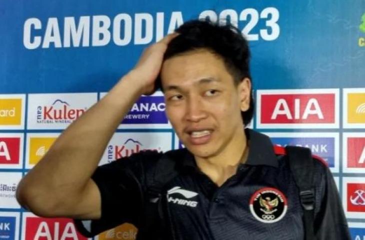 Pemain Timnas Voli Putra Indonesia Farhan Halim. (ANTARA/Bayu Kuncahyo)