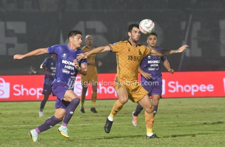 Persita Tangerang vs Bhayangkara FC. (Dok. LIB)