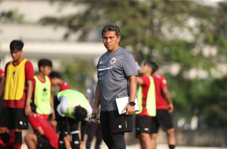 Pelatih Timnas Indonesia U-17, Bima Sakti. (Dok. PSSI)