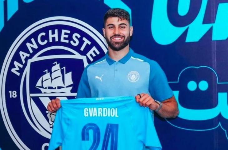 Bek anyar Manchester City, Josko Gvardiol. (Twitter)