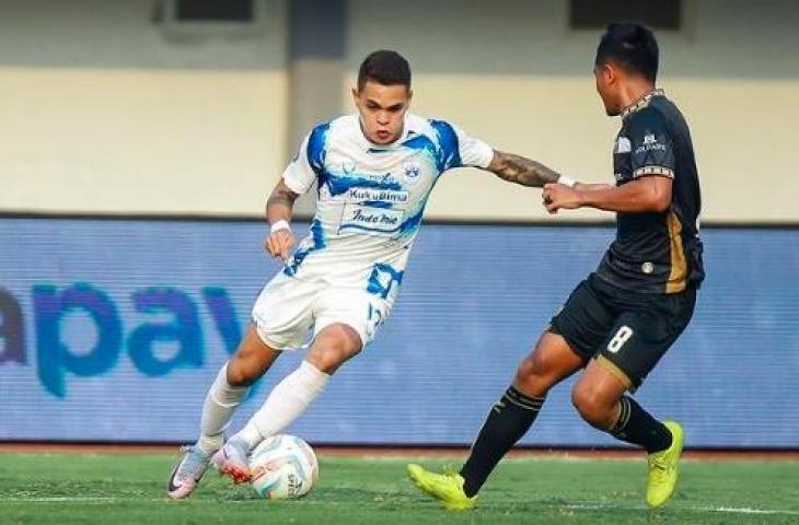 Gali Freitas cetak satu gol saat PSIS Semarang kalahkan Dewa United 4-1. (Dok. PSIS Semarang)