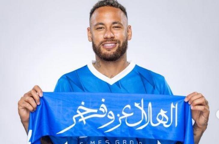 Neyamar gabung Al Hilal. (Instagram/@alhilal)