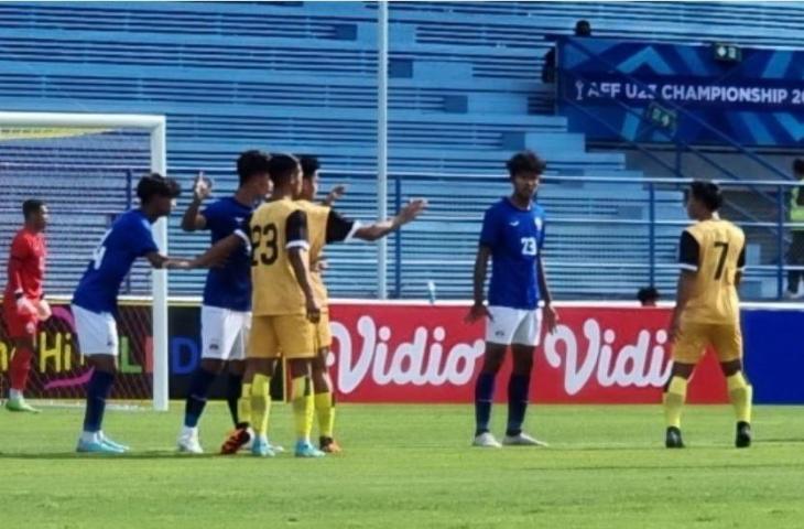 Kamboja U-23 pesta gol lawan Brunei di Piala AFF U-23 2023. (Twitter/@AFFPresse)