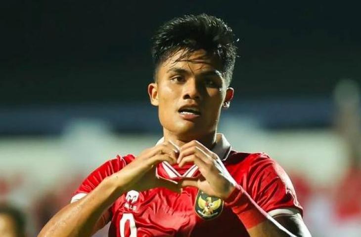 Ramadhan Sananta cetak gol tunggal kemenangan Timnas Indonesia U-23 atas Timor Leste. (Dok. PSSI)