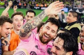 Bantu Inter Miami Juara League Cup 2023, Lionel Messi Sah Jadi Pemain dengan Gelar Terbanyak di Dunia