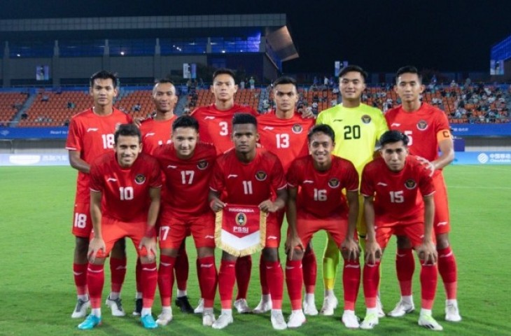 Timnas Indonesia U-24 di Asian Games 2022. (Dok. PSSI)