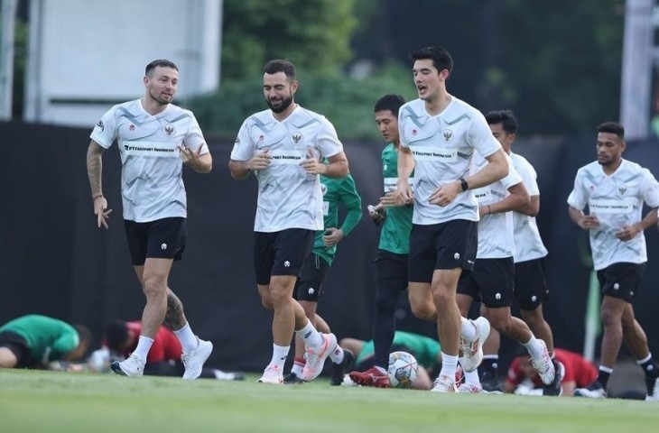 Timnas Indonesia sedang melakukan pemusatan latihan 