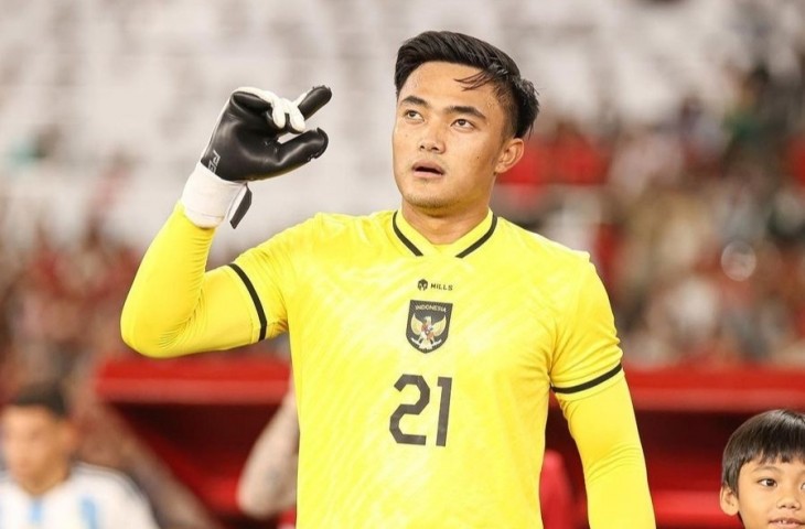 Ernando Ari, kiper timnas Indonesia dan Persebaya Surabaya 