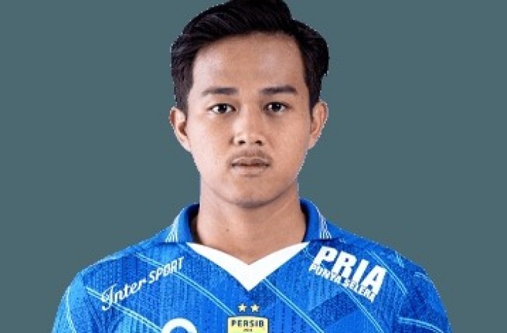 Salah satu striker lokal Persib, Ridwan Ansori. (MO Persib)