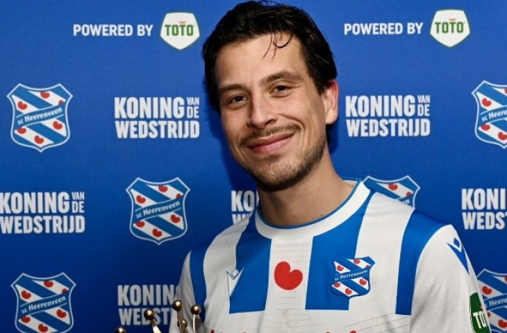 Thom Haye masuk pantauan Como 1907. (Twitter/scHeerenveen)