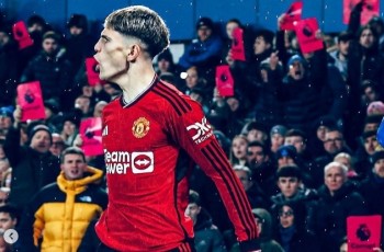 10 Data Fakta Aksi Garnacho yang Bikin Setan Merah Mengganas saat MU Mempermalukan Everton