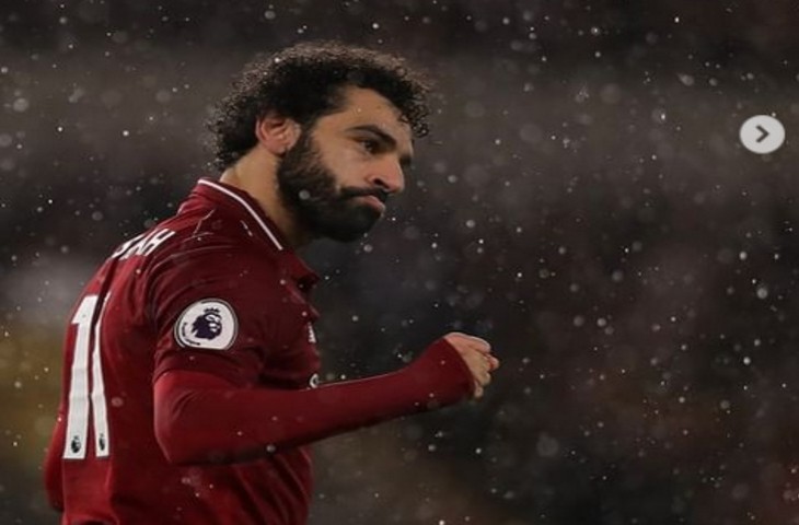 Mohamed Salah menyumbang 1 gol saat Liverpool bertemu West Ham pada perempat final Carabao Cup 2023 (@liverpoolfc)