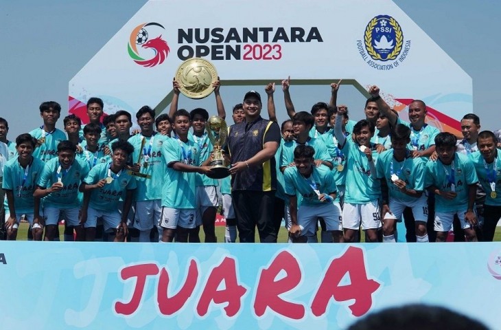 Persib Bandung juara Nusantara Open 2023. (MO PERSIB)