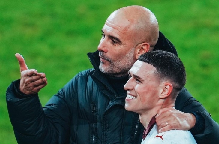 Manajer Manchester City, Pep Guardiola menyatakan bahwa dalam lima bulan terakhir persaingan Liga Inggris, segalanya bisa terjadi, termasuk peluang bagi timnya untuk mempertahankan gelar juara.. (@mancity)