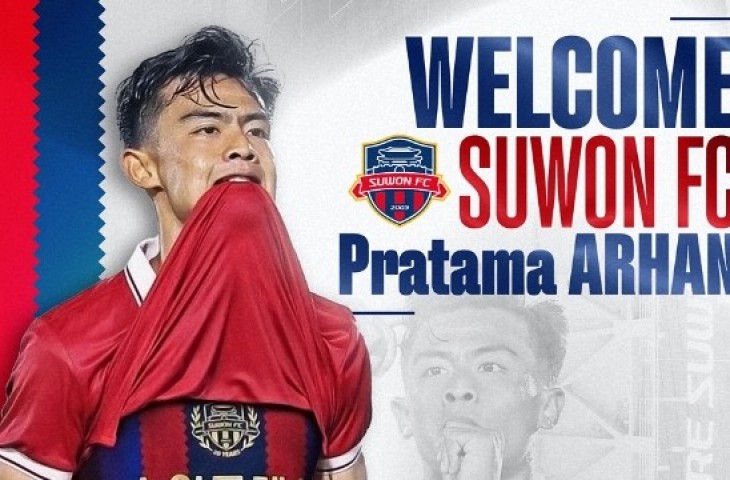 Pratama Arhan Resmi Bergabung dengan Club Suwon FC