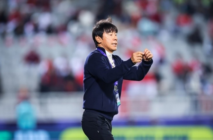 Pelatih timnas Indonesia, Shin Tae-yong diisukan akan mundur. (PSSI).