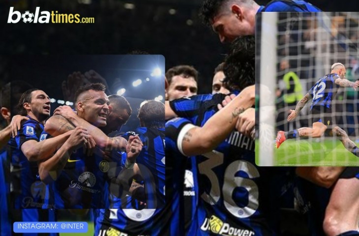 Dominasi Inter Milan di Seria A sementara ini makin tak terbendung.