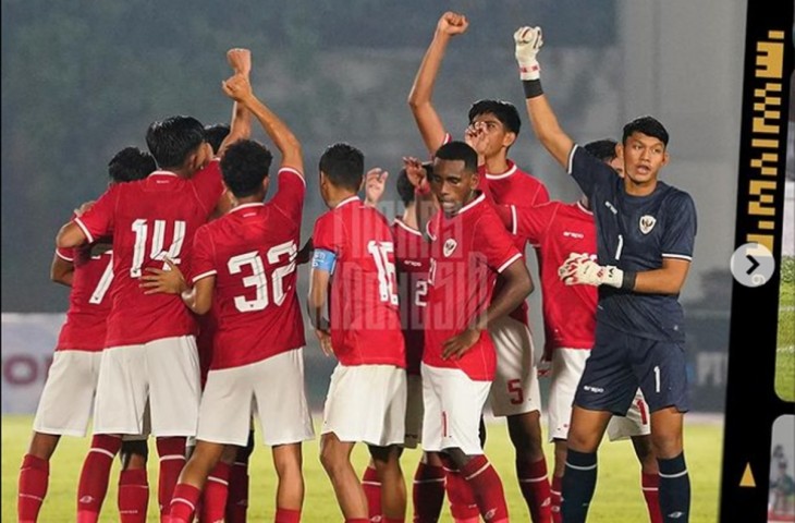 Penyerang timnas Indonesia U 20, Arkhan Kaka bertekad untuk tampil lebih baik lagi di laga uji coba kedua melawan China U 20 pada 25 Maret mendatang. (Instagram/@timnas.indonesia).