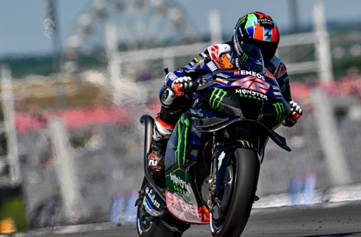 Pebalap Monster Energy Yamaha, Alex Rins bertekad untuk mengulang hasil manis di MotoGP Amerika 2024. Instagram/@yamahamotogp.