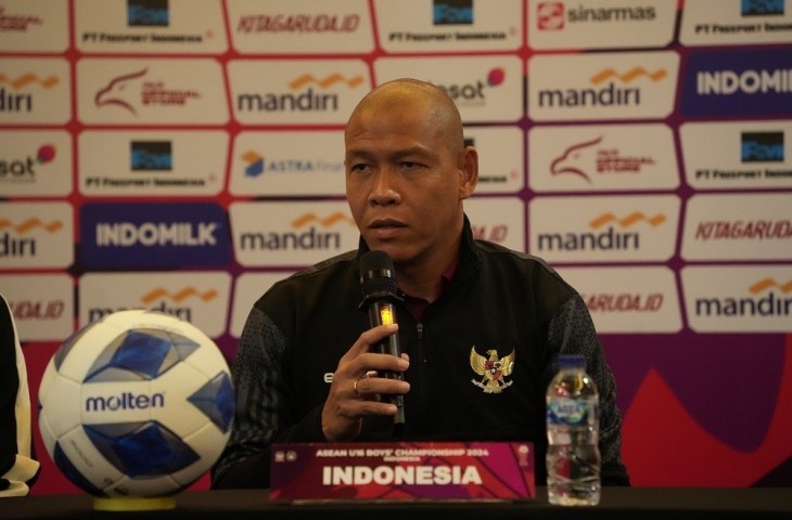 Pelatih Timnas Indonesia U-16, Nova Arianto. (Dok. PSSI)