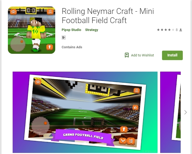 Rolling Neymar Craft/Google Play