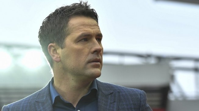 Mantan penyerang Liverpool dan Real Madrid, Michael Owen (Anthony DEVLIN / AFP)